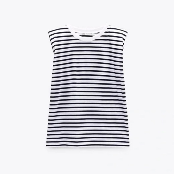 Zara Shoulder Pad Top - Picture 7 of 7